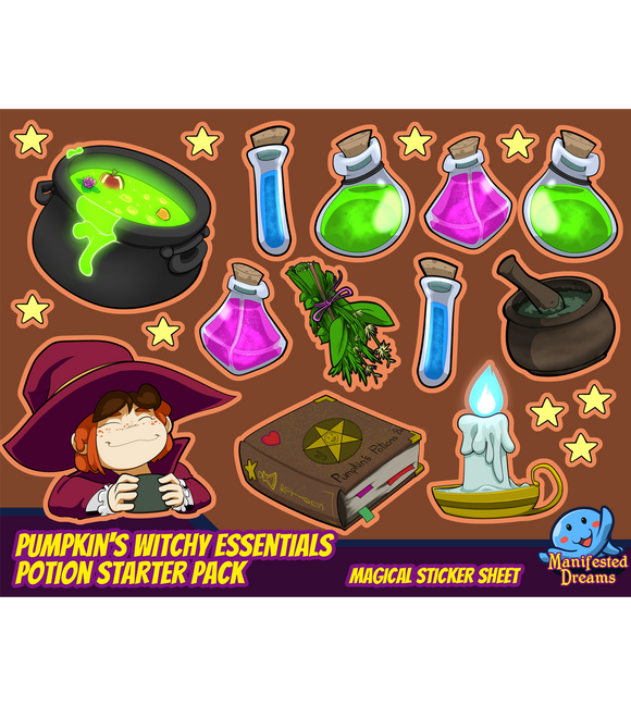 Pumpkin's Witchy Essentials Potion Starter Pack