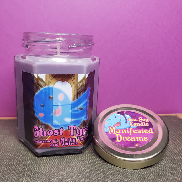 Ghost Type - 5oz. Soy Candle