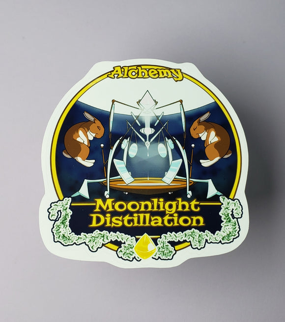 Moonlight Distillation Sticker