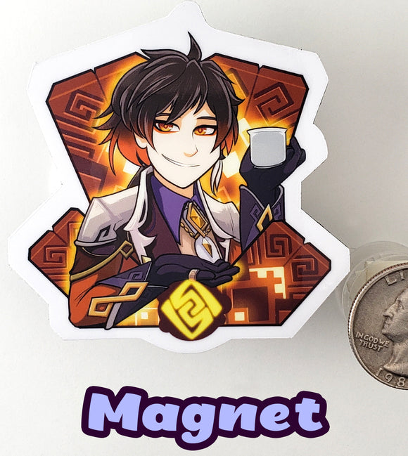 Zhongli - Geo Archon of Contracts Magnet