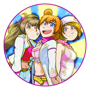 2.25" Button - Cheer-Type