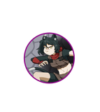 2.25" Button - Cat Ninja