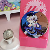 2.25" Button - QiQi Genshin Impact Fanmerch