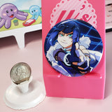 2.25" Button - Yelan Genshin Impact Fanmerch