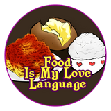 2.25" Button - Food is My Love Language Trope