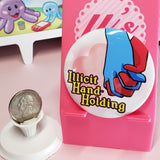 2.25" Button - Illicit Hand Holding Trope