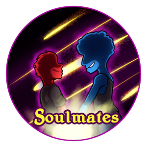 2.25" Button - Soulmates Trope