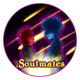 2.25" Button - Soulmates Trope