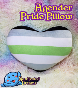 Agender Pride Pillow