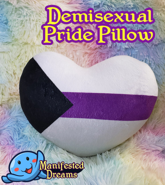 Demisexual Pride Pillow