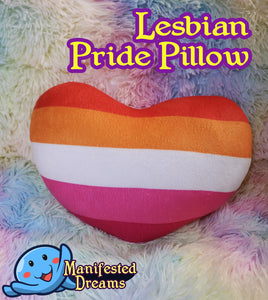 Lesbian Pride Pillow